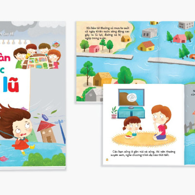 Sách - Kỹ năng thoát hiểm - Bộ sách cẩm nang an toàn cho bé 3 đến 12 tuổi - Trọn bộ 6 cuốn