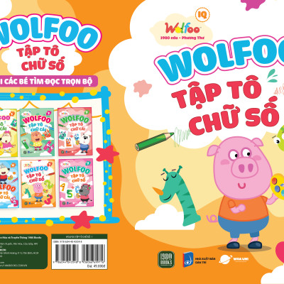 Wolfoo Tập Tô Chữ Số Tập 1