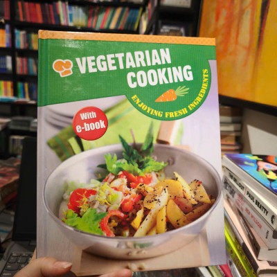Sách - Vegetarian Cooking by Collectif - Enjoying Fresh Ingredients