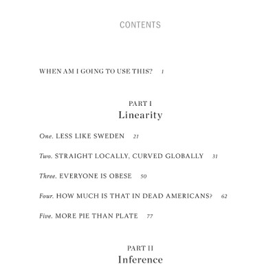 How Not To Be Wrong: The Power Of Mathematical Thinking