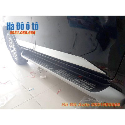 Bộ Nẹp Sườn Toyota Fortuner 2017 2018 2019 2020 2021 Mạ Crom - Nẹp Sườn Fortuner