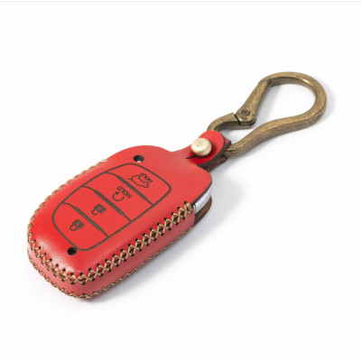 Bao da chìa khóa Hyundai Stargazer X 2024 , chính hãng Khacten.com , chât liệu da bò, may tay thủ công