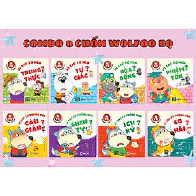 Combo 8 cuốn Wolfoo EQ