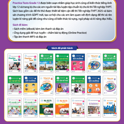 Sách - Dtpbooks - Practice Tests Grade 12