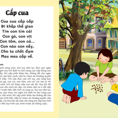 Đồng dao cho bé - Các trò chơi dân gian - Các câu hát vè dân gian - Bé từ 3 đến trở lên (dành cho bé tập nói)