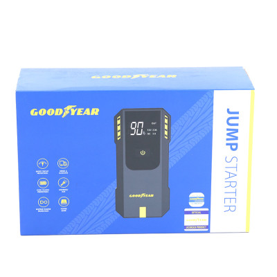 Bộ Kích Bình Cho Xe Hơi 670A GOODYEAR GY-5358 Đa Chức Năng Sạc Dự Phòng 12000mAh Siêu Mạnh Siêu Nhanh - Nhập Khẩu Chính Hãng