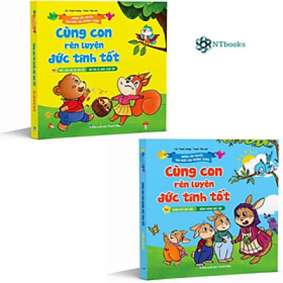 Combo 2 Cuốn Sách Những Câu Chuyện Theo Bước Con Trưởng Thành - Cùng Con Rèn Luyện Đức Tính Tốt