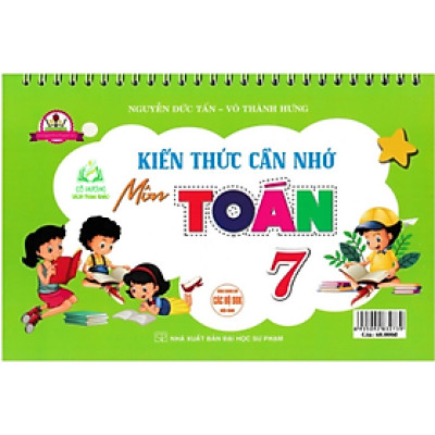 Sách - Bộ lịch kiến thức cần nhớ môn toán 7 (dùng chung các bộ sgk hiện hành)