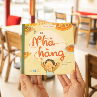 Sách - Bộ Bé học ứng xử 4 cuốn giấy bồi cứng - Lionbooks