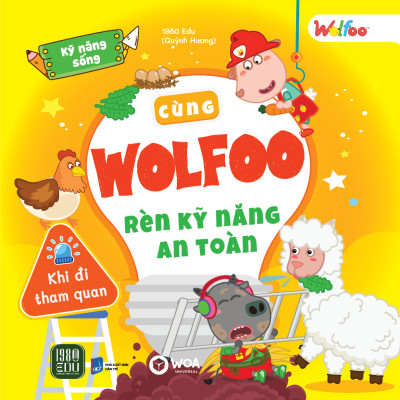 Sách - Combo 6 cuốn: Cùng Wolfoo Rèn Kỹ Năng An Toàn