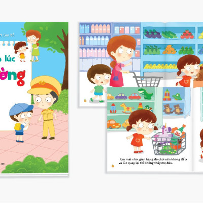 Sách - Kỹ năng thoát hiểm - Bộ sách cẩm nang an toàn cho bé 3 đến 12 tuổi - Trọn bộ 6 cuốn