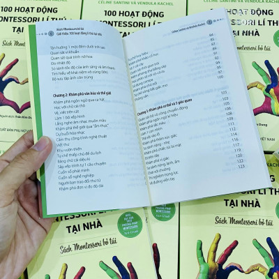 100 hoạt động Montessori lí thú tại nhà