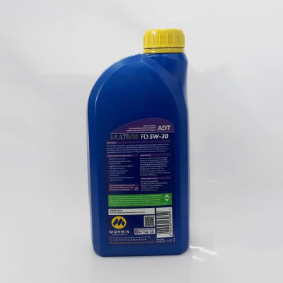 Dầu Nhớt Ô Tô Cao Cấp Cho Động Cơ Xăng và Diesel - Morris Lubricants Multivis ADT FD 5W-30 / Can 1L