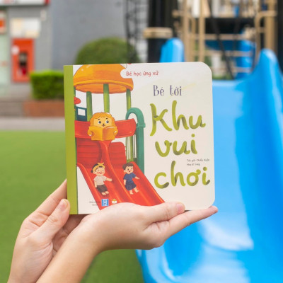 Sách - Bộ Bé học ứng xử 4 cuốn giấy bồi cứng - Lionbooks