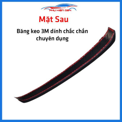Ốp chống trầy cốp ngoài nhựa đen Accent 2018-2019-2020 dán cốp sau chống xước trang trí xe