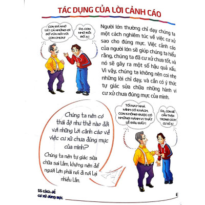Tủ Sách Kỹ Năng Sống Dành Cho Học Sinh - 55 cách để cư xử đúng mực