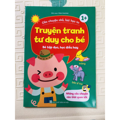 Sách - Combo Truyện Tranh Tư Duy Cho Bé - Bé Tập Đọc, Học Điều Hay (8 Cuốn) 