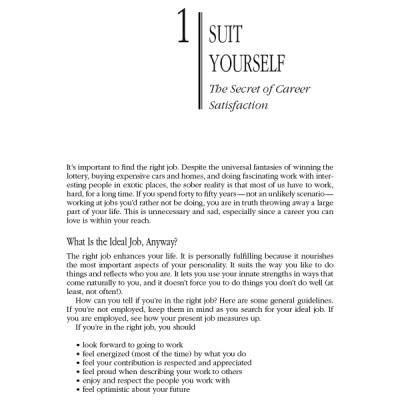 Do What You Are: Discover The Perfect Career For You Through The Secrets Of Personality Type