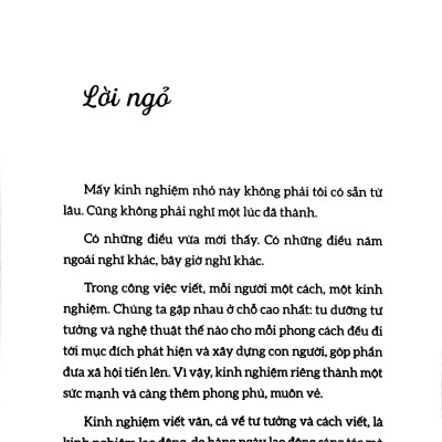 Sổ Tay Viết Văn