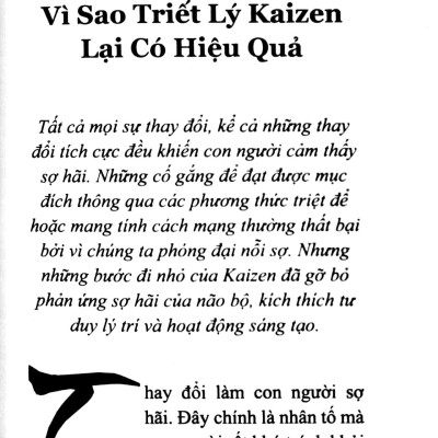 Phương Pháp Kaizen - The Kaizen Way (Tái Bản 2023)