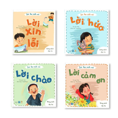 Sách thiếu nhi - Bé học cách nói (2 phần) - Cùng con hoàn thiện kĩ năng giao tiếp - Lionbooks