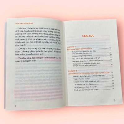 Sách - Giúp Trẻ Quản Lý Thời Gian Hiệu Quả - Bí Kíp Làm Chủ Thời Gian - Tặng Kèm Thời Gian Biểu - Dành cho trẻ 6+