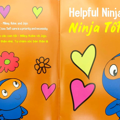 Ninja Nhí - Rèn Luyện Tư Duy Tích Cực - Ninja Tốt Tính (Song Ngữ)