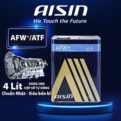 Nhớt Hộp Số Tự Động AISIN AFW+ ATF 4 Lít ATFMT4S - Nhập Khẩu Chính Hãng