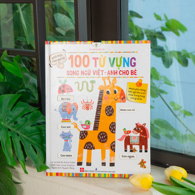 Kéo Đẩy Tìm Kiếm - 100 Từ Vựng Song Ngữ Việt-Anh Cho Bé