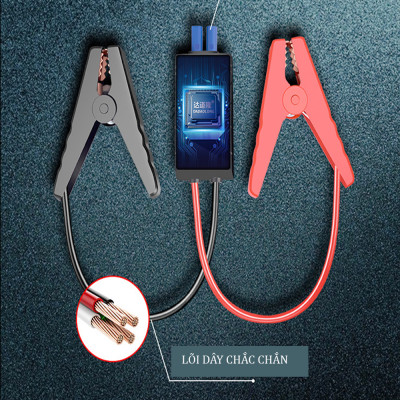 Bộ kích khẩn cấp cho xe hơi cao cấp - Dung lượng cao - Đa chức năng - Sạc dự phòng - Đèn LED khẩn cấp