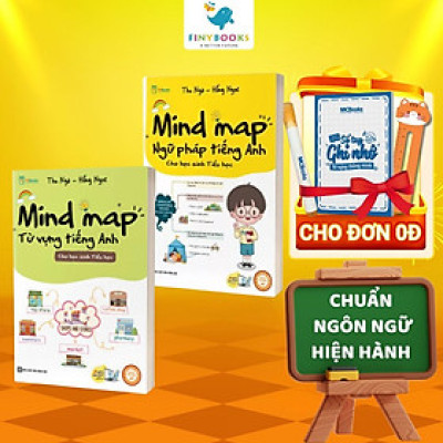Sách - Combo Mindmap cho học sinh tiểu học - Từ vựng + Ngữ pháp - Lẻ/combo tùy chọn