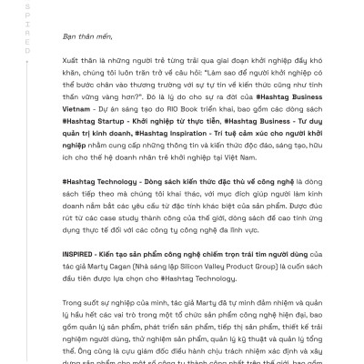 Inspired - Kiến Tạo Sản Phẩm Công Nghệ Chiếm Trọn Trái Tim Người Dùng