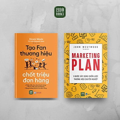 Combo 2 Cuốn Kinh Doanh Cực Hay- Marketing Plan + Tạo Fan Thương Hiệu, Chốt Triệu Đơn Hàng
