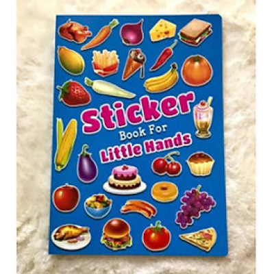 Little Hands Sticker Book-3 (Blue)
