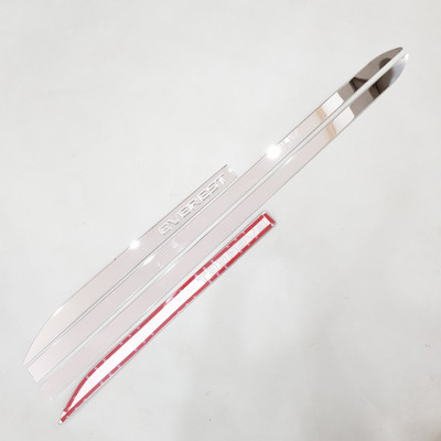 Bộ ốp sườn, nẹp sườn dành cho xe Ford Everest 2016-2019 nhựa ABS mạ Crom cao cấp