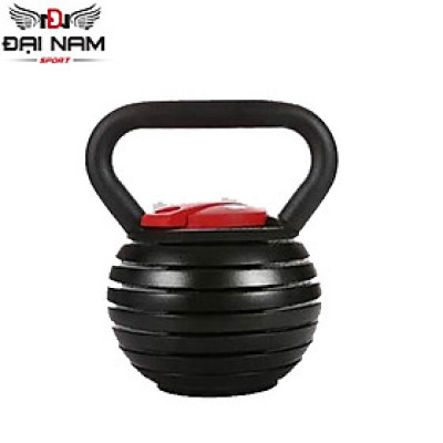 Tạ Bình Vôi,Tạ Kettlebell Điều Chỉnh 18kg Cao Cấp 100% Gang Đúc Thế Hệ Mới Nhất 2021