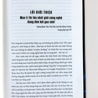 Sách - Bá Chủ AI - Trí Tuệ Nhân Tạo. ChatGPT, Và Cuộc Chạy Đua Thay Đổi Thế Giới - Bìa Cứng