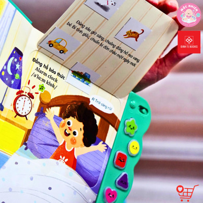 Sách - Sách Âm Thanh Đinh Tị - Dành Cho Bé Từ 0 - 6 Tuổi Nhiều Chủ Đề - Bìa Cứng