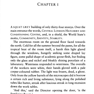 Sách ngoại văn: Brave New World