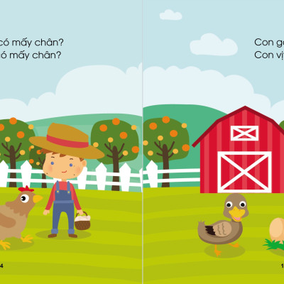 Mẹ hỏi bé trả lời - Hỏi đáp giúp bé phát triển ngôn ngữ và giao tiếp - Dành cho trẻ 1+ - Tặng kèm 01 bút viết xóa