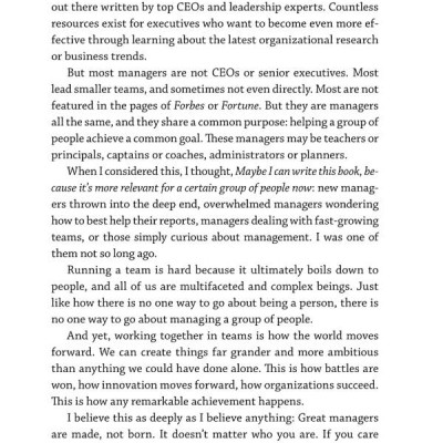 The Making Of A Manager: What To Do When Everyone Looks To You