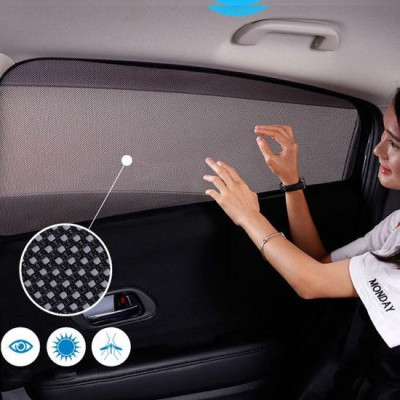 Rèm che nắng nam châm cho xe Zace, bộ 4 tấm cho 4 cửa, hàng loại 1 cao cấp nhất, vừa khít kính