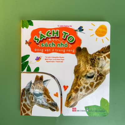 Sách - Sách to ôm sách nhỏ - Combo 2 tập dành cho bé 0 - 6 tuổi - Đinh Tị Books