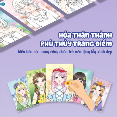 Sách Trang Điểm Công Chúa Nhật Bản Mori _MEGA