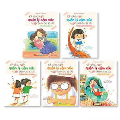  Bộ Sách Kỹ Năng Quản Lý Cảm Xúc Dành Cho Bé Gái (Bộ 5 Cuốn)