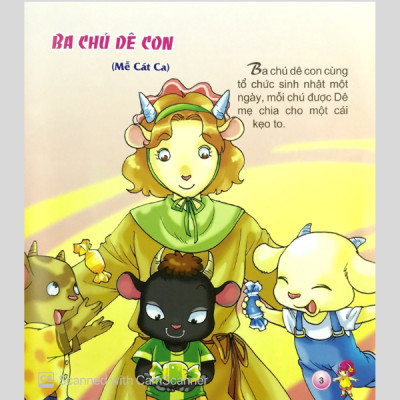 Dạy Trẻ Không Ngang Ngược - Ba Chú Dê Con (Tái Bản 2018)