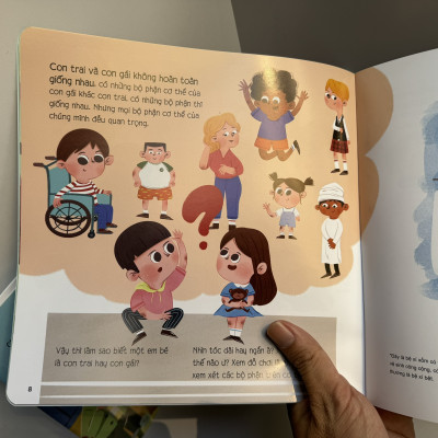 [Tranh minh họa, in màu] Combo 4 cuốn GIÁO DỤC GIỚI TÍNH MẪU GIÁO TIỂU HỌC - TỚ BẢO VỆ CƠ THỂ MÌNH - TỚ CẢM THẤY THẾ NÀY - TỚ SẮP CÓ EM - YÊU THƯƠNG VÀ TRÁCH NHIỆM - Hồ Nguyệt - Khánh Nguyên dịch - Nhã Nam - NXB Hà Nội.