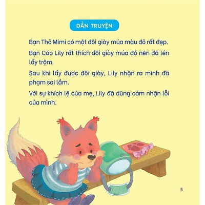 Bồi Dưỡng Tính Cách Cho Bé EQ IQ (2-8 Tuổi) - Dạy Trẻ Biết Xin Lỗi (Song Ngữ ANH - VIỆT) (Sách Bản Quyền)