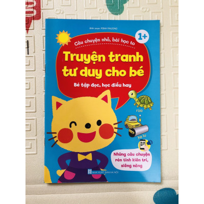 Sách - Combo Truyện Tranh Tư Duy Cho Bé - Bé Tập Đọc, Học Điều Hay (8 Cuốn) 