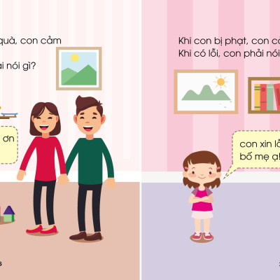 Mẹ hỏi bé trả lời - Hỏi đáp giúp bé phát triển ngôn ngữ và giao tiếp - Dành cho trẻ 1+ - Tặng kèm 01 bút viết xóa